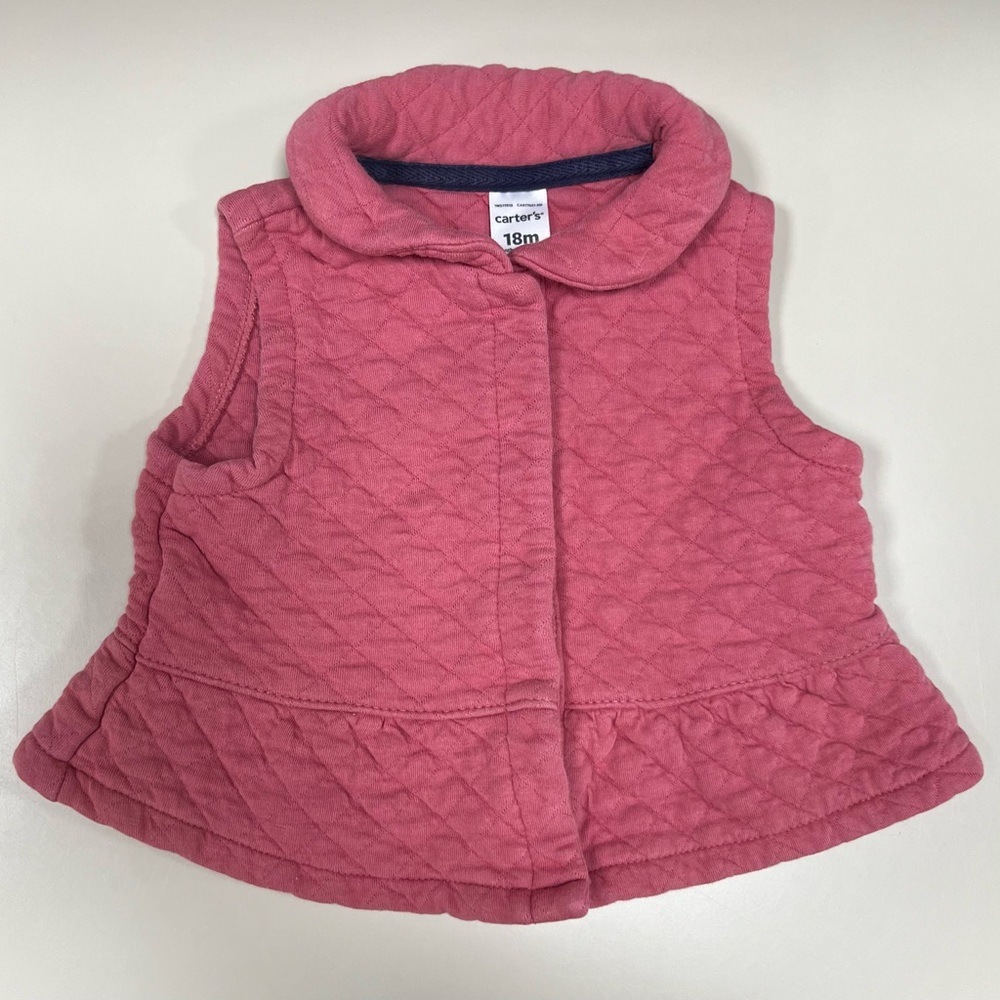 Carter's Baby Girl Vest Size 18 Months